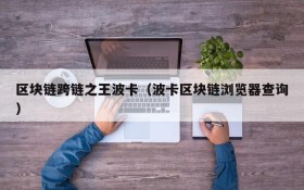 区块链跨链之王波卡(波卡区块链浏览器查询)