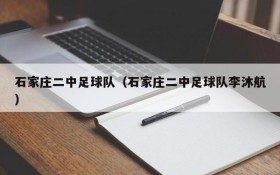 石家庄二中足球队（石家庄二中足球队李沐航）