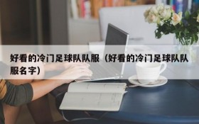 好看的冷门足球队队服(好看的冷门足球队队服名字)