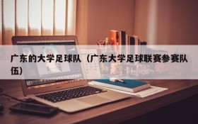广东的大学足球队(广东大学足球联赛参赛队伍)