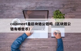 coinmeet是区块链公链吗(区块链公链有哪些币)