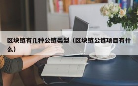 区块链有几种公链类型(区块链公链项目有什么)