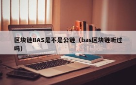 区块链BAS是不是公链(bas区块链听过吗)
