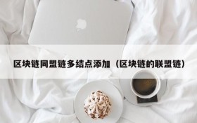 区块链同盟链多结点添加(区块链的联盟链)