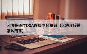 区块是通过DSA连接到区块链(区块连接是怎么回事)