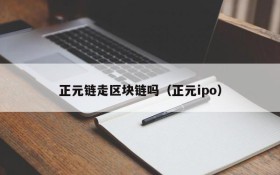 正元链走区块链吗(正元ipo)