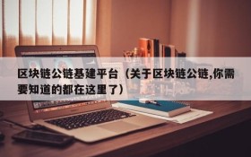 区块链公链基建平台(关于区块链公链,你需要知道的都在这里了)