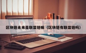 区块链未来是联盟链嘛(区块链有联盟链吗)