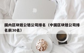 国内区块链公链公司排名(中国区块链公司排名前30名)