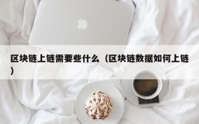 区块链上链需要些什么(区块链数据如何上链)
