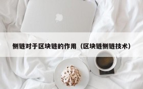 侧链对于区块链的作用(区块链侧链技术)