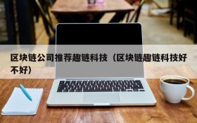 区块链公司推荐趣链科技(区块链趣链科技好不好)