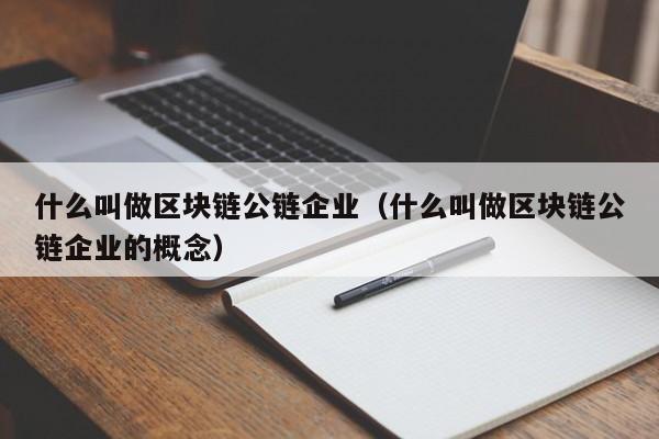什么叫做区块链公链企业（什么叫做区块链公链企业的概念）
