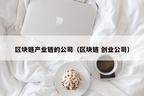 区块链产业链的公司（区块链 创业公司）