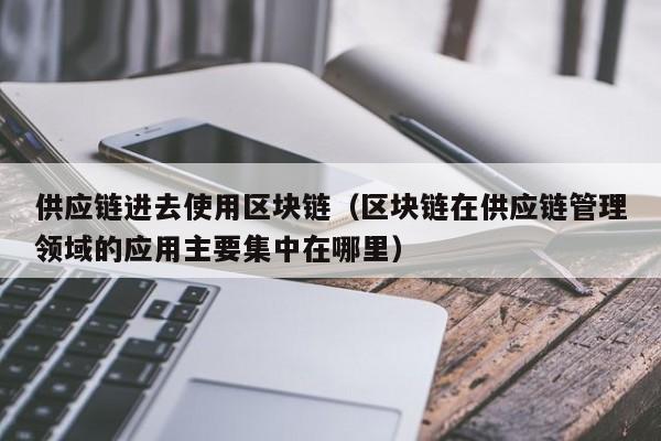 供应链进去使用区块链（区块链在供应链管理领域的应用主要集中在哪里）