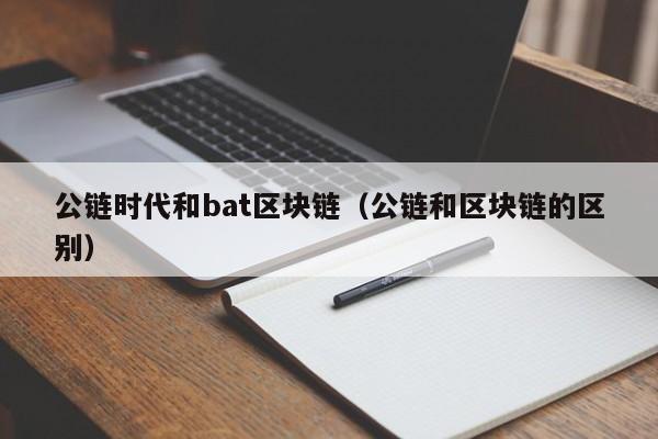 公链时代和bat区块链（公链和区块链的区别）